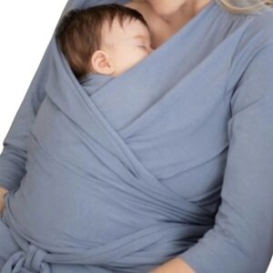 Seraphine Winifred‎ Gray Maternity Bonding Wrap Top Size Medium